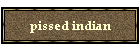 pissed indian