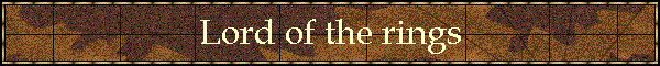 Lord of the rings