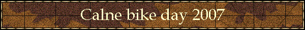 Calne bike day 2007