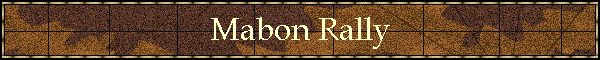 Mabon Rally