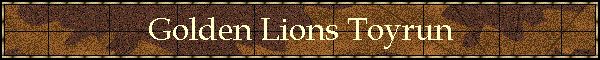 Golden Lions Toyrun