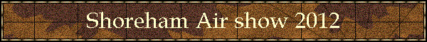 Shoreham Air show 2012